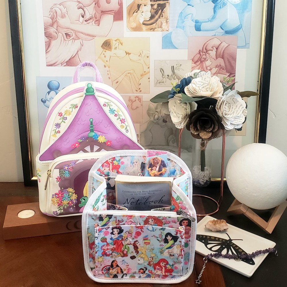 Loungefly Princess Sidekicks Backpack Organizer